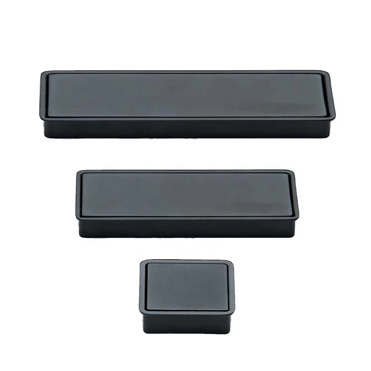 Home Kitchen Drawer Embedded Handle Zinc Alloy Recessed Cabinet Furniture Pull Out Manufacturer