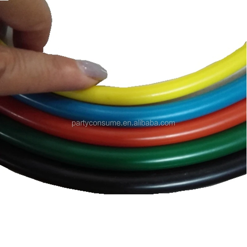 
13 pcs/set natural latex tpe resistance tube set with door anchor 