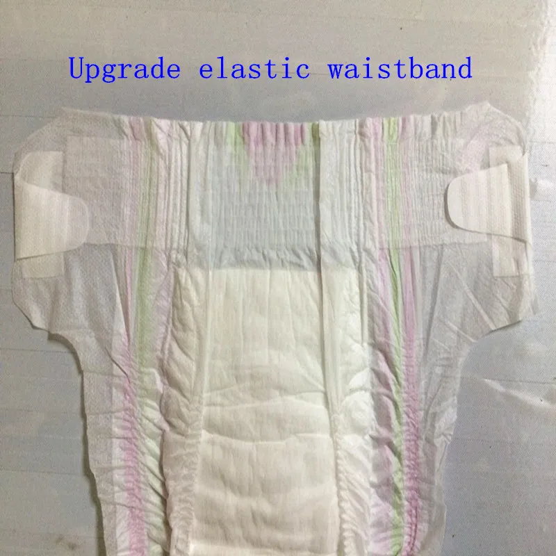 Breathable cute cartoon pattern PE flim pampering baby diapers