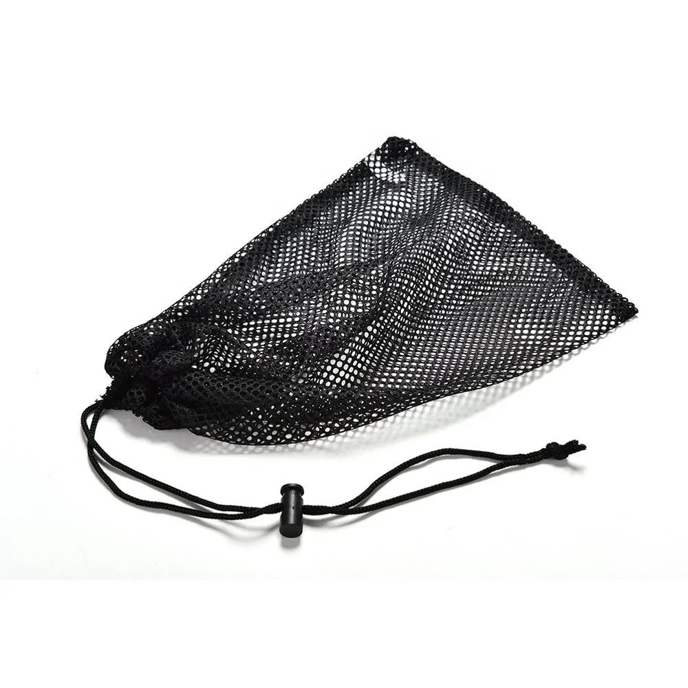 nylon mesh packaging bags, nylon bags for sports  beach laundry, nylon drawstring bags