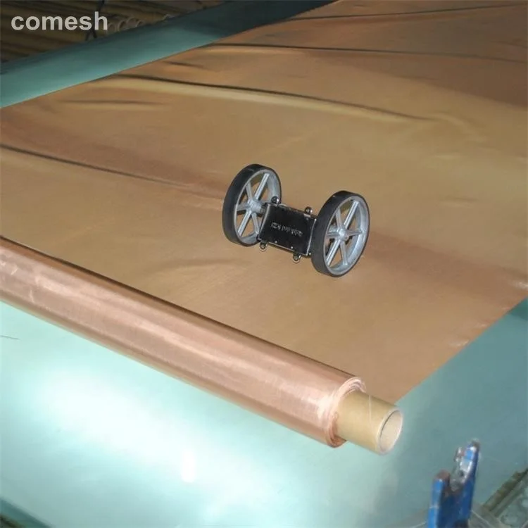 150 mesh 0.07mm wire brass/bronze woven wire mesh cloth