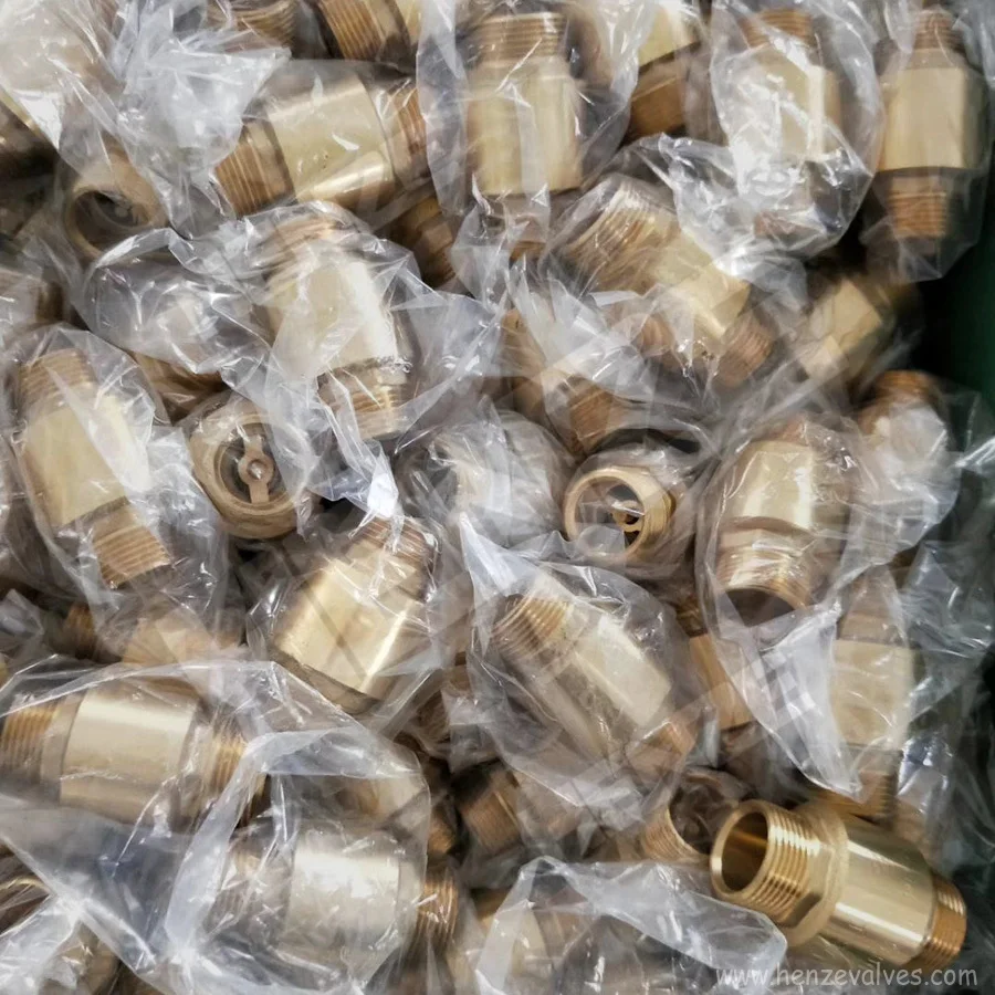 Bronze Threaded Y Type Check Valve