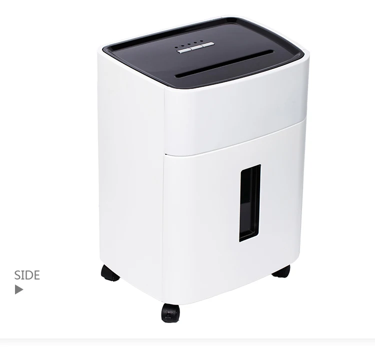 Elite 10 sheet cross cut shredder with wheels