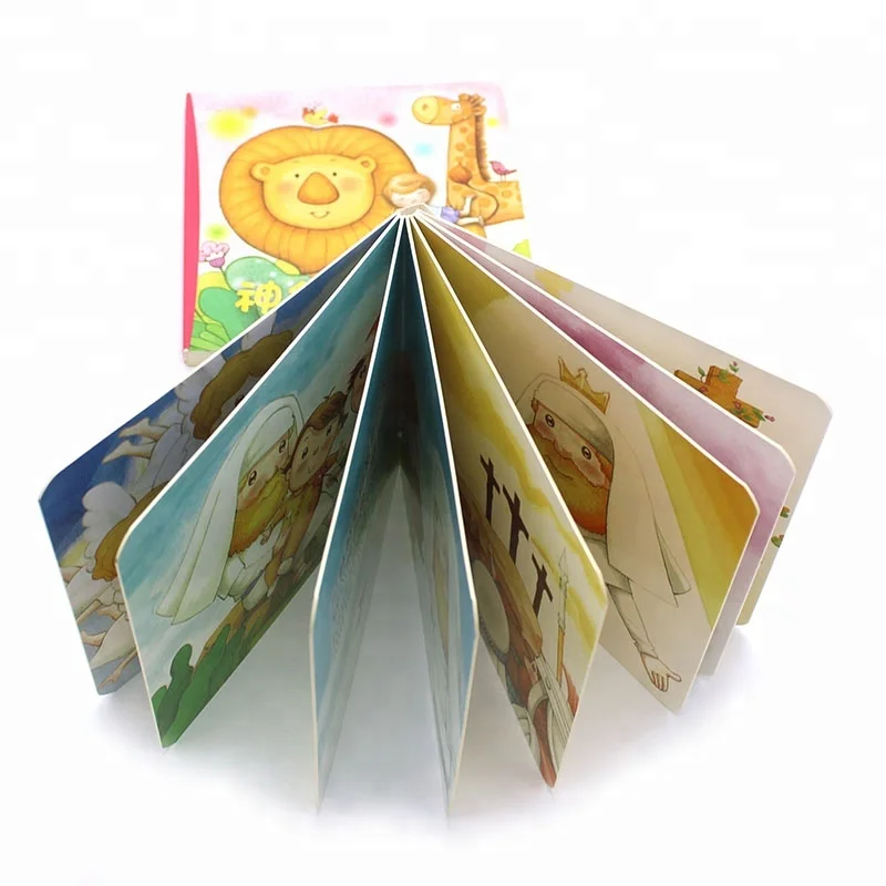 Printing English Cartoon Christian Jesus Story Books For Kids