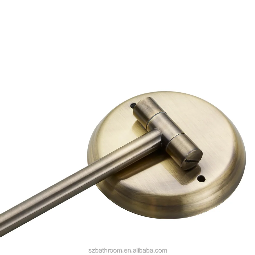 Double Side Wall Brass Copper Unbreakable Makeup Mirror Round For Children