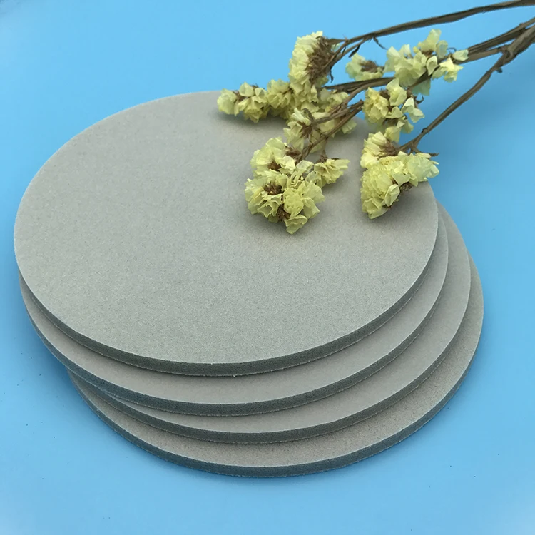 Round Abrasive Sponge White Softback Sanding Sponge
