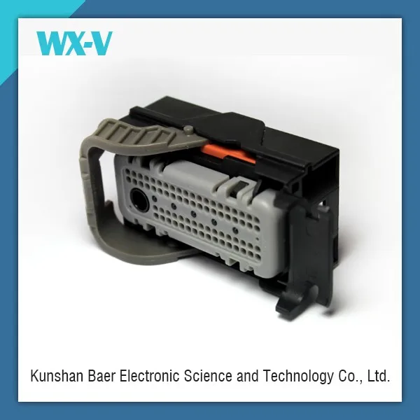 OEM/ODM Синий PA66-GF10 Водонепроницаемый Женский Разъем Автомобильной ЭКЮ Компонентов 15357144