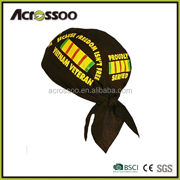 Cotton Biker Headwrap Military Patterns Do-Rag Bandanna