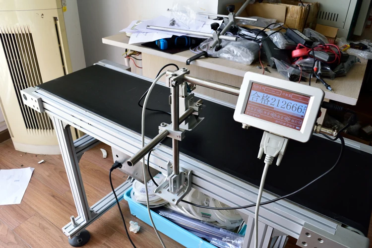 Wholesale price Industrial inkjet printer batch coding machine automatic date code printing machine with high resolution