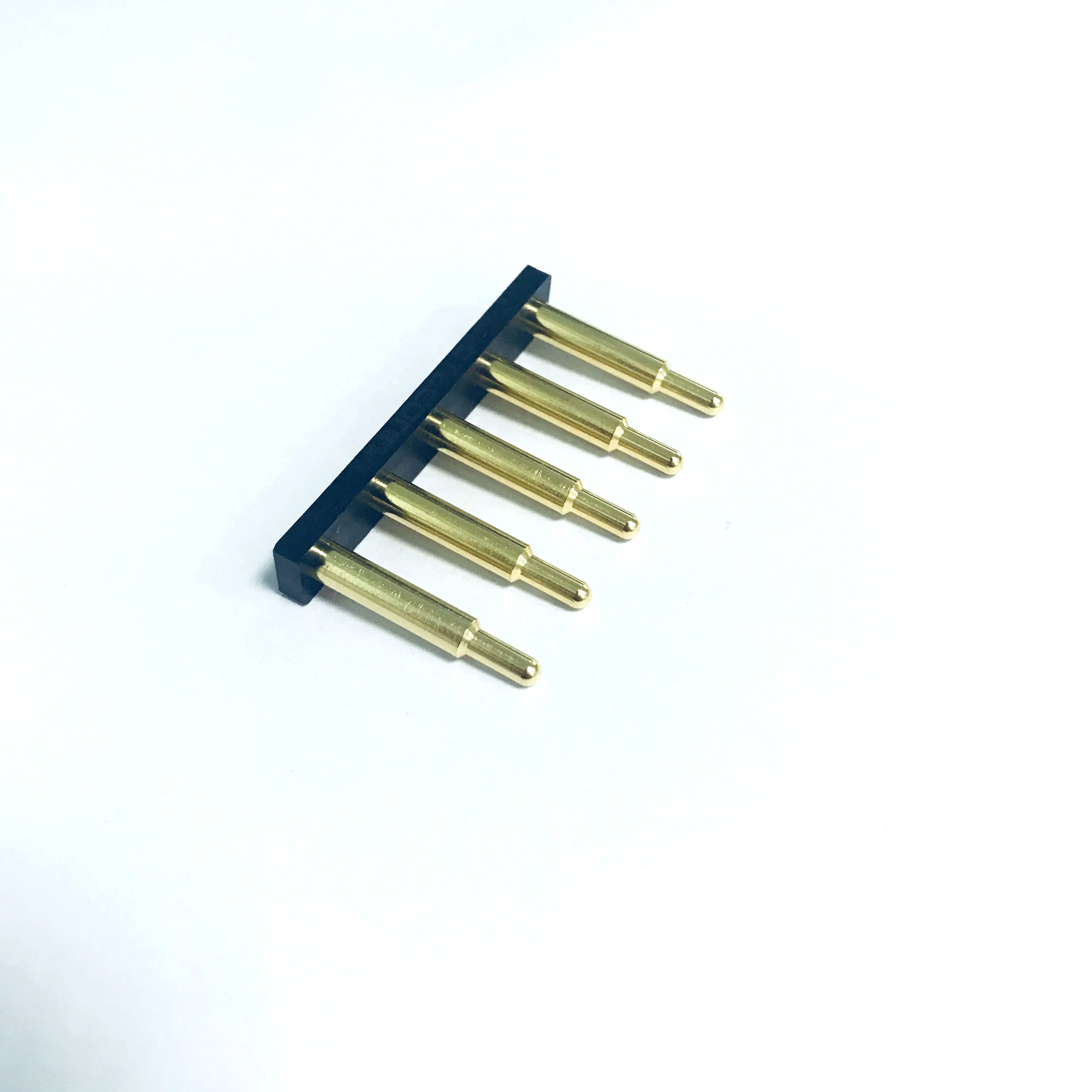 
1x5 Pin Positions Power Pin Male type connector header large current Brass 40A Golden plated LED Power 