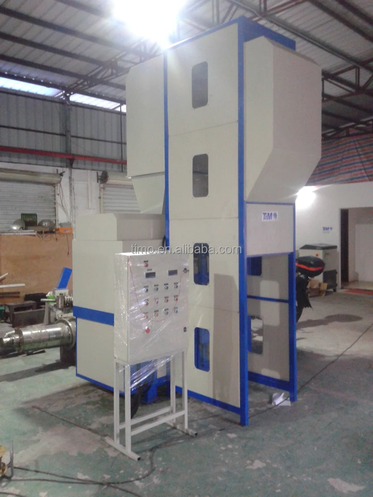 food waste recycling machine for food organic waste shredding dewatering