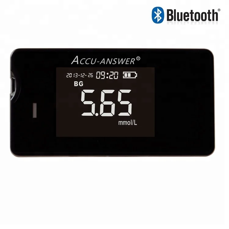 Hemoglobin meter blood testing equipment glucose cholesterol meter with strips