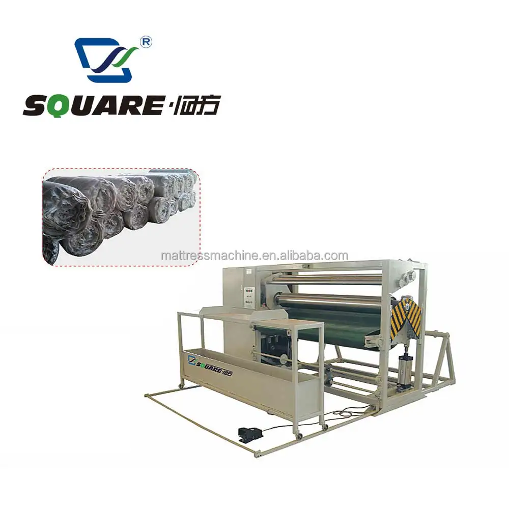 Пружинный блок матраса рулон пакет машина