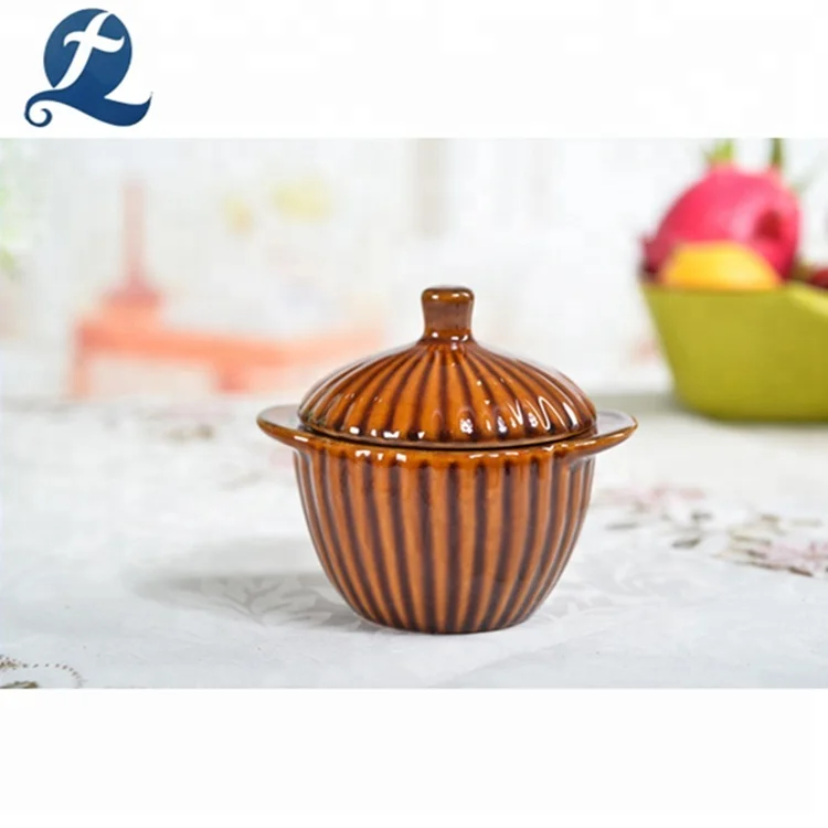 Оптовая продажа, миниатюрная кастрюля под заказ, керамические кастрюли для приготовления пищи, суповые кастрюли