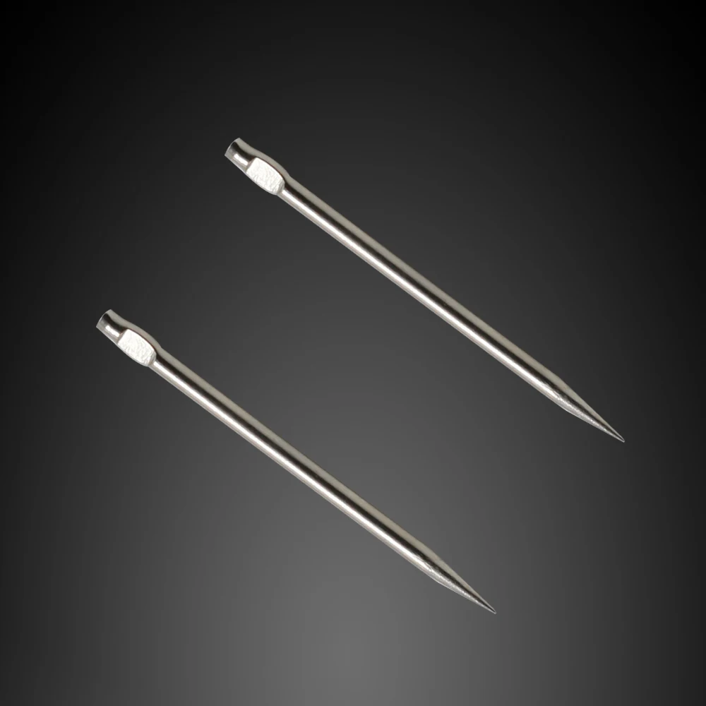 Flat knitting machine needle