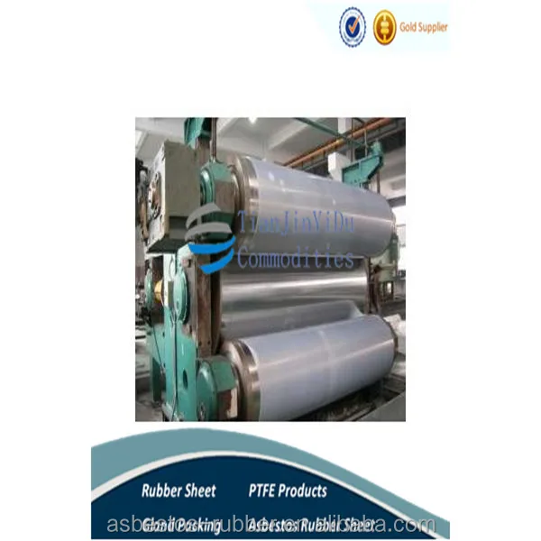 silicone rubber sheet for vacuum membrane