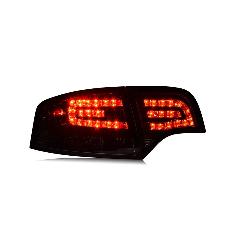 Car Led Rear Lights For Audi A4 B7 Led Tail Light Rear Lamp For All Smoke Black Color 2005-2008 Year