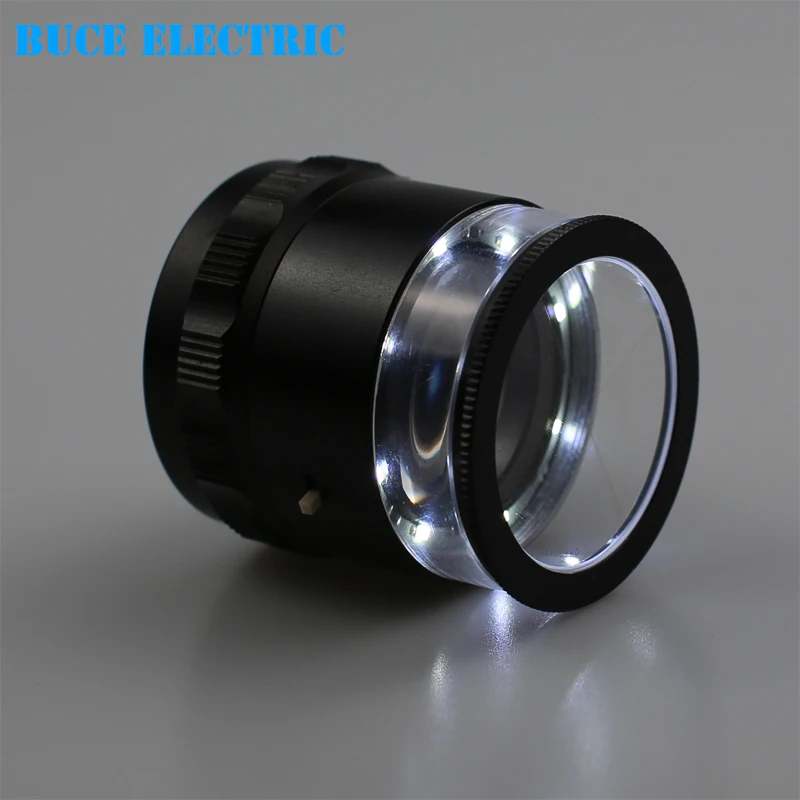 NO.1989 Scale Loupe Optical Magnifier magnifying glass with Cross reticle