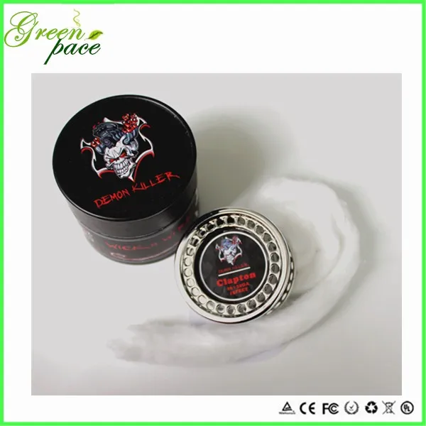 Demon Killer Claption/Quad/Hive/alien/fused clapton/Twisted RDA Pre Coiled Wire for wholesale