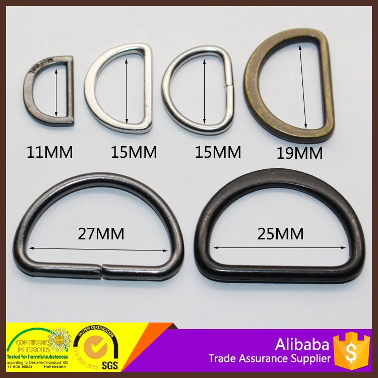 
Eco-friendly Non Welded flat d ring for Bags Belt 
