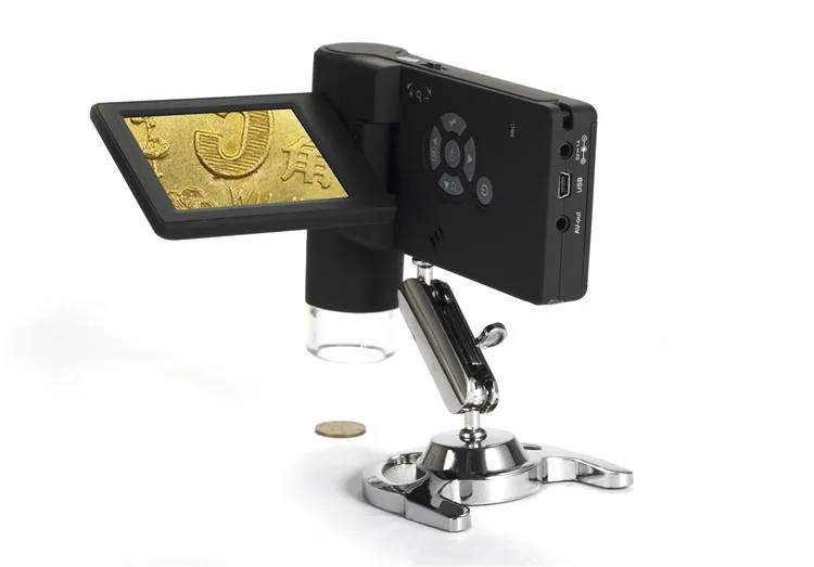 Wholesale 3.0 Inch Mini 20x-300x Handheld Portable LCD Digital Microscope For Best Viewing UM039