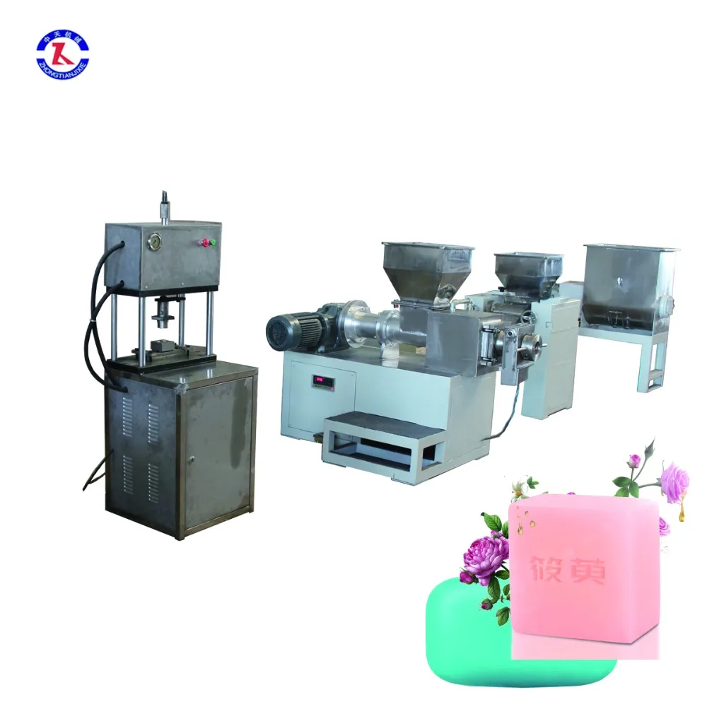 150kg/h line for making soap finishing line for hotel soap production from Wuxi soap machine manufacturer for sale