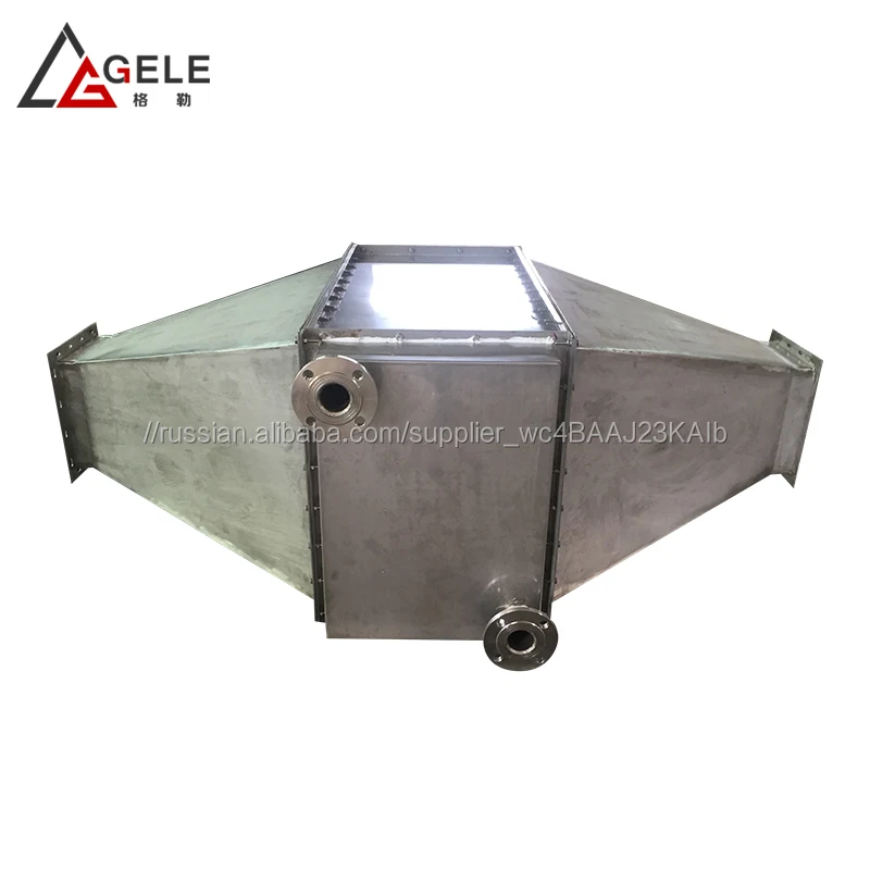 Fuel fired steam boiler for heat exchanger