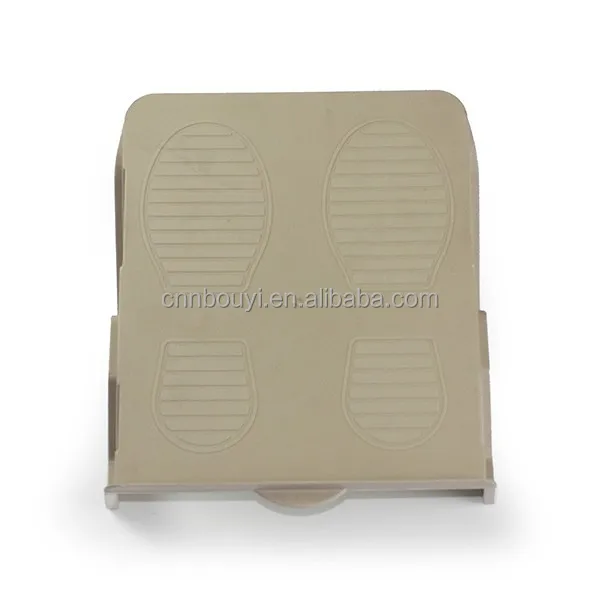 
fashion double layer plastic shoe shelf 