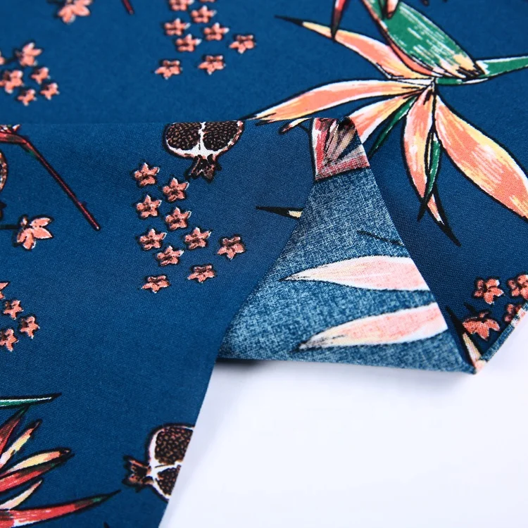 New fashion design 100 percent rayon viscose fabric plain fabrics  rayon woven printing  fabric with good quality