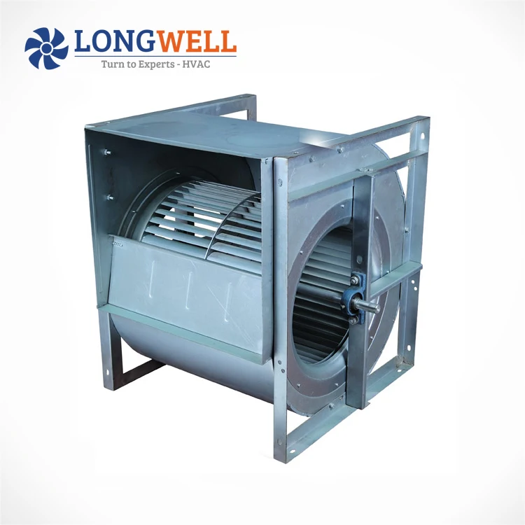 AHU HVAC application dual inlet centrifugal fan 5000 cfm industrial ventilation centrifugal fan large air flow plug fan