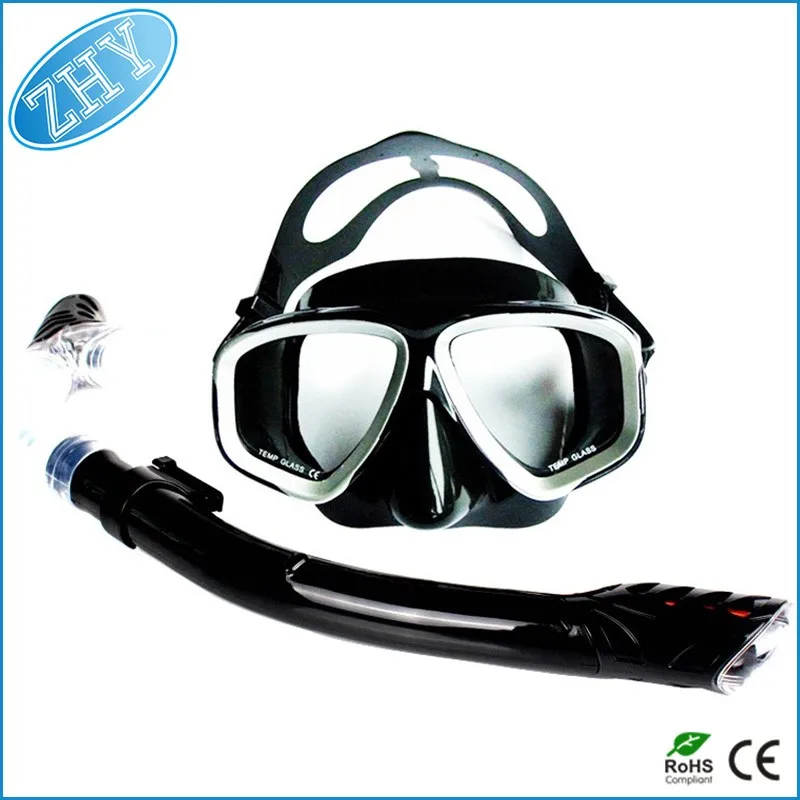 
Diving Snorkeling Scuba Snorkel with Goggles Mask Set 