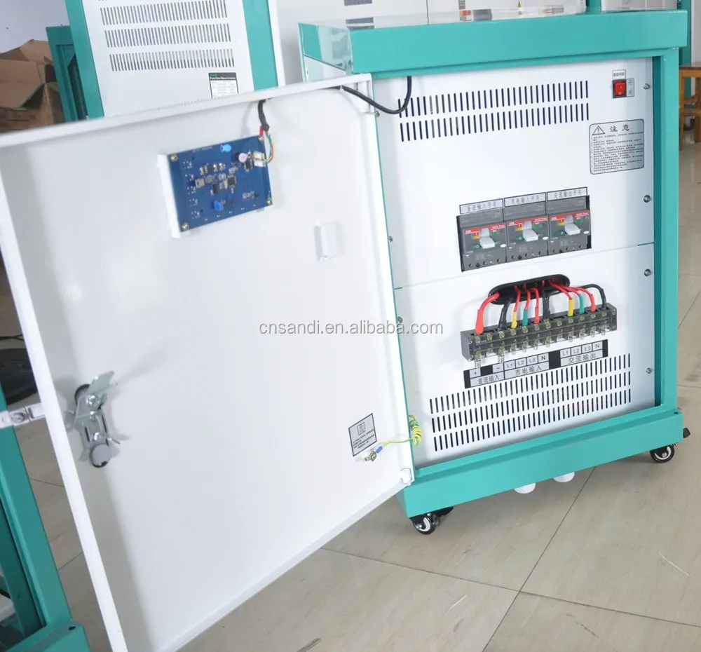 5kw 10kw 12kw 3 phase pure sine wave hybrid solar inverter