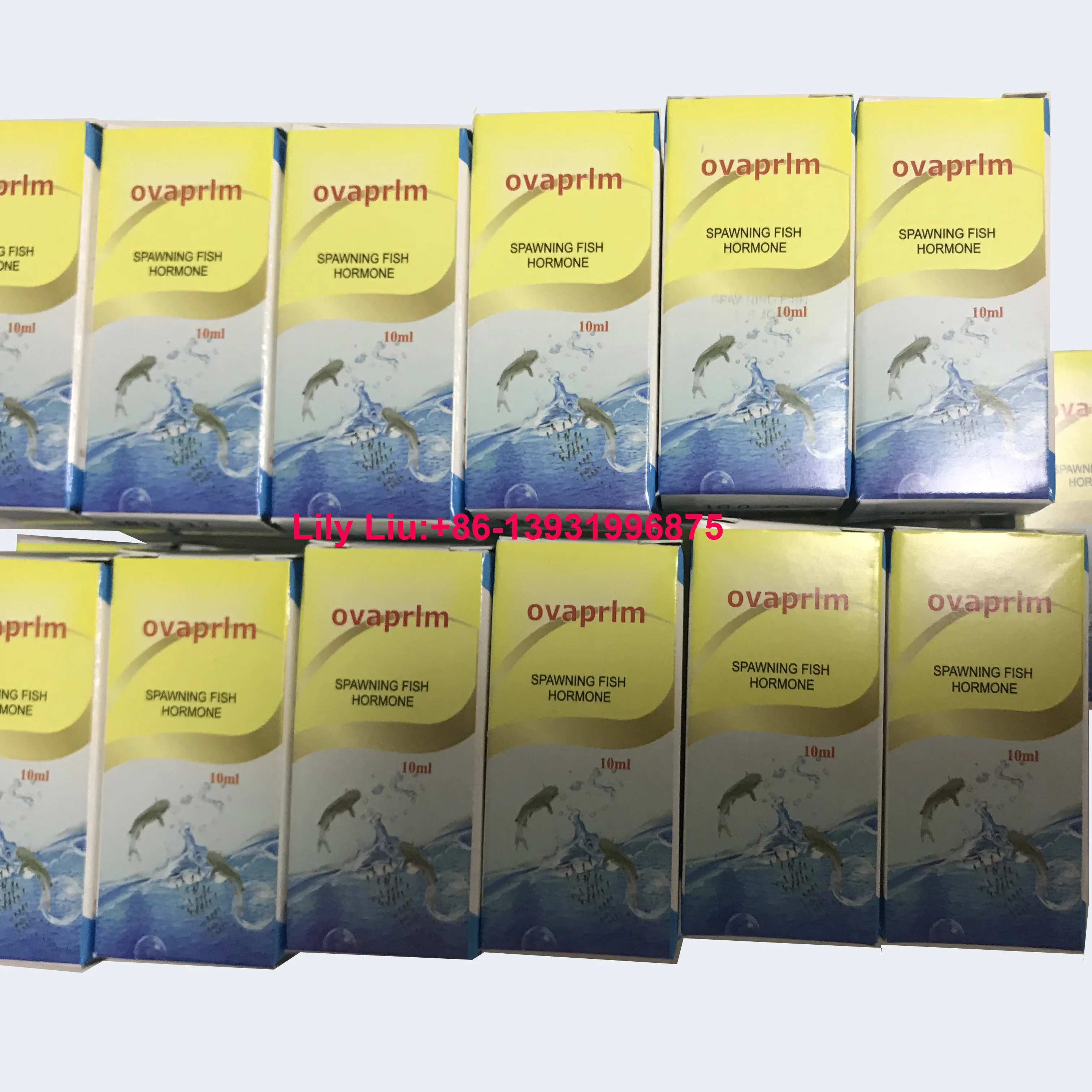 
Salmon gonadotropin releasing hormone Ovaprim ovulin for Basa Fish farming 