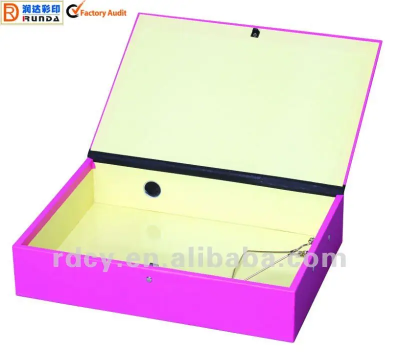 Fashion Style FC Closed Rigid Box File