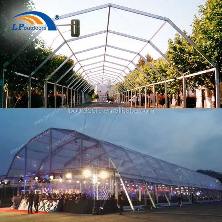 1500 people outdoor large special marquee polygonal wedding tent for Cheltenham Festival