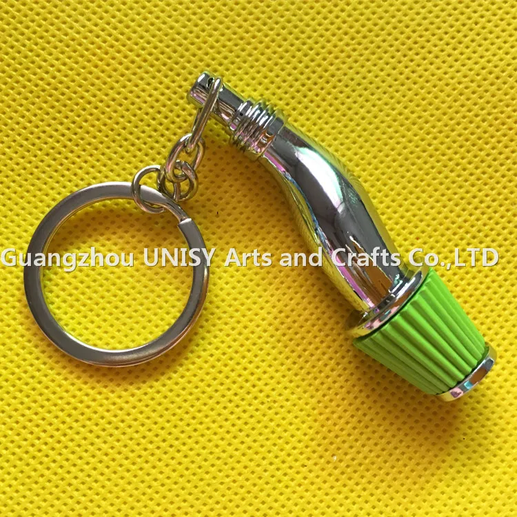 Custom Auto Parts Metal Key Ring Six-speed Manual Transmission Gear Shift mushroom  Keychain