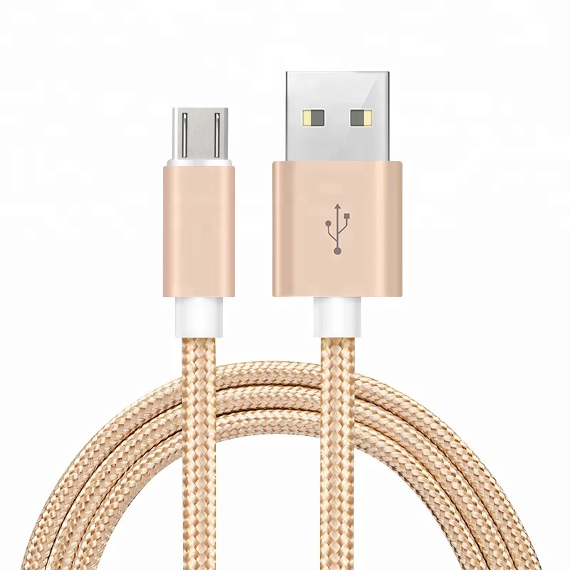 
1M 2.0A High Quality Nylon Braided USB Cable for Android 