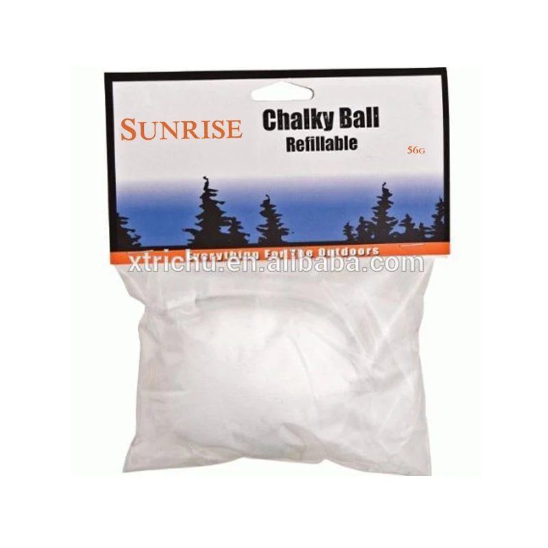 Magnesium Carbonate Grip Chalk Ball For Weight Lifting