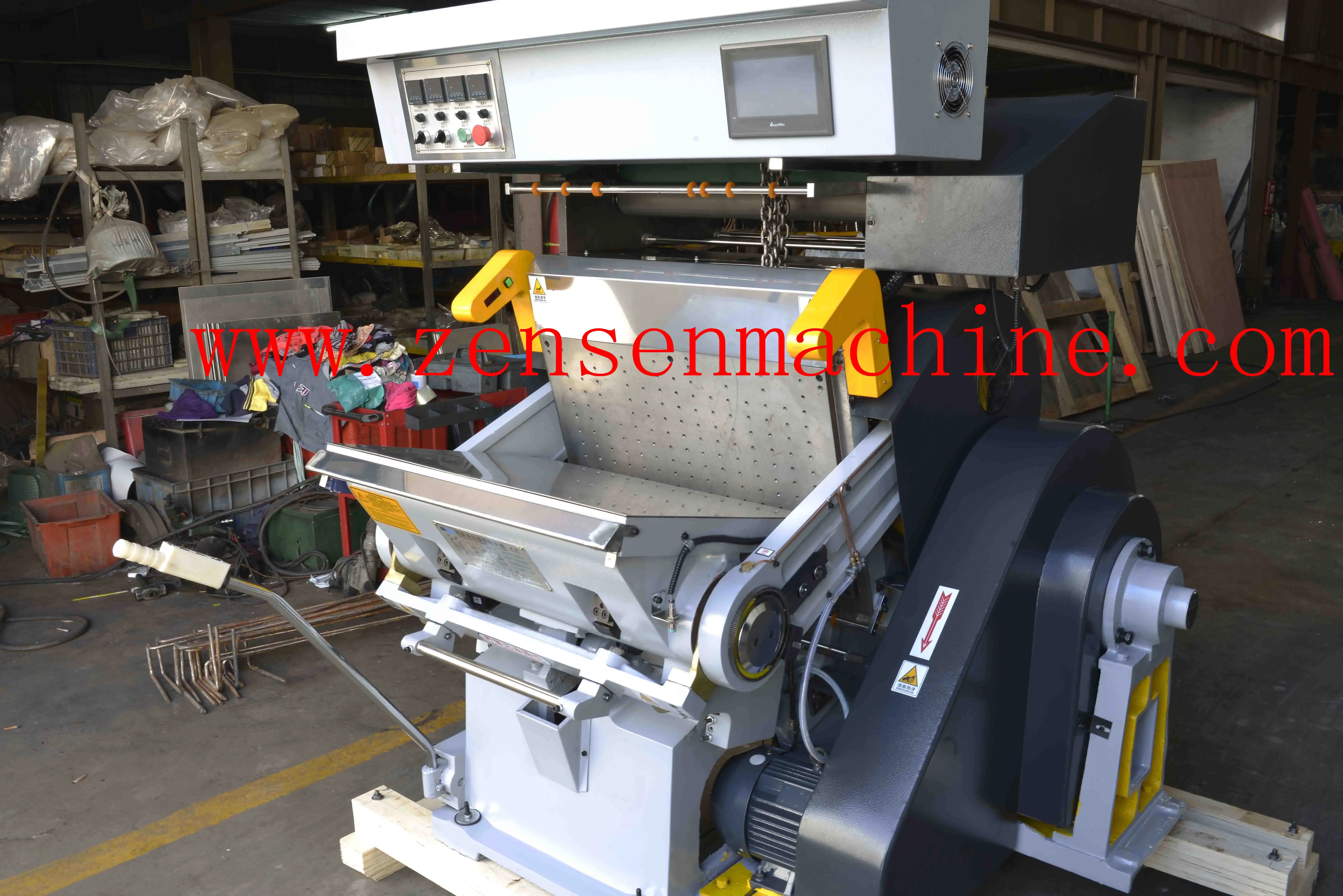 hand operated hot foil stamping machine/Foil Stamp Machinery/ Manual Foil Stamping Printing and Creasing Machine TYMC-750