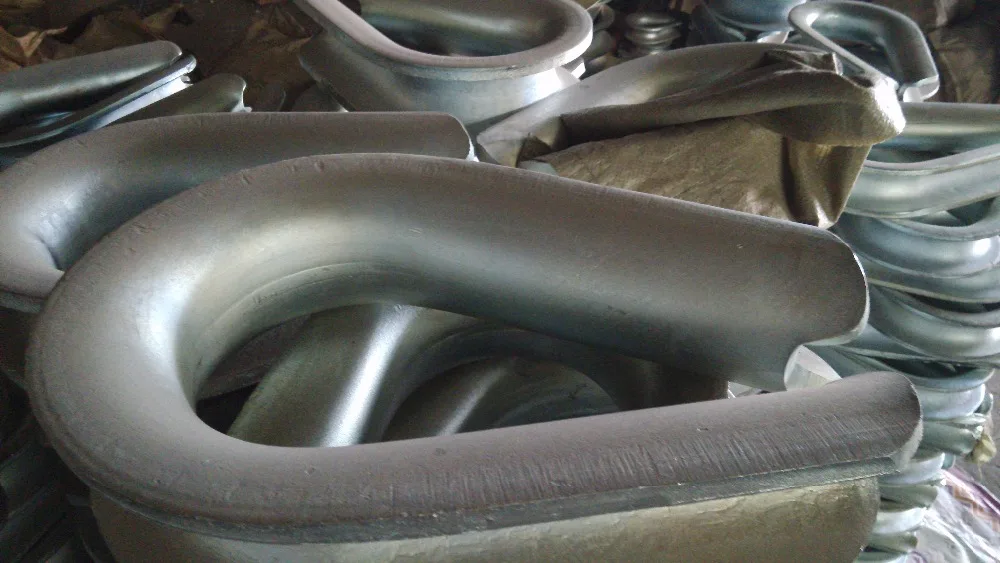 Hot Dip Galvanized Heavy Duty G414 Thimbles wire rope thimble