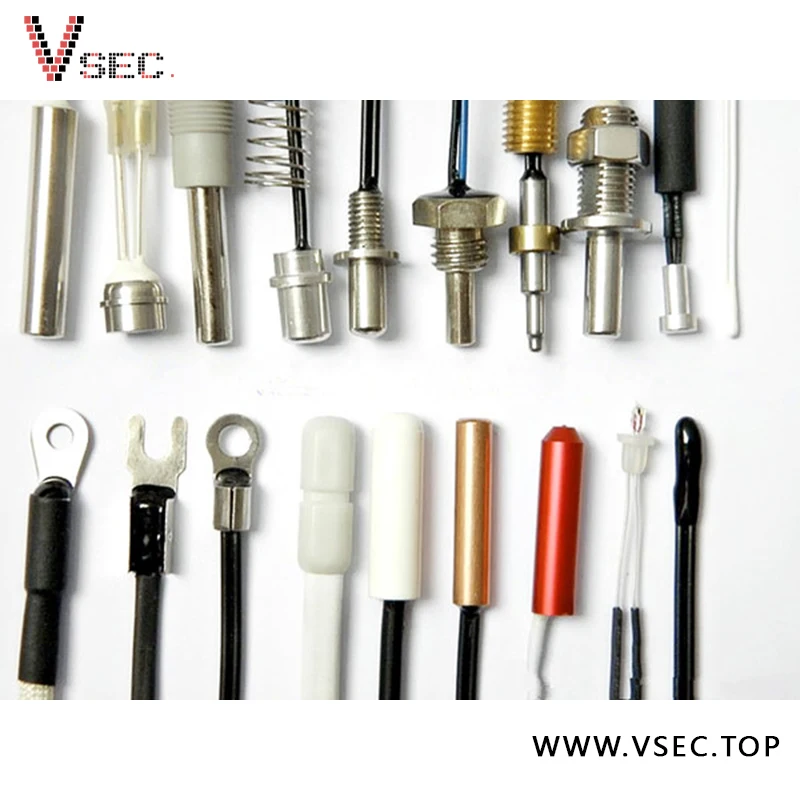 Industrial Appliance Temperature Sensor Resistance 2K 18K 23K ohm NTC Temperature Sensor Thermistor Copper Probe Threaded