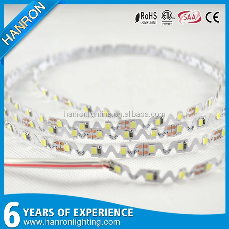 ETL S Shape/ Zig Zag Foldable Bendable advertising 12V 24V 2835 Led Strip Light For Sign Illumination