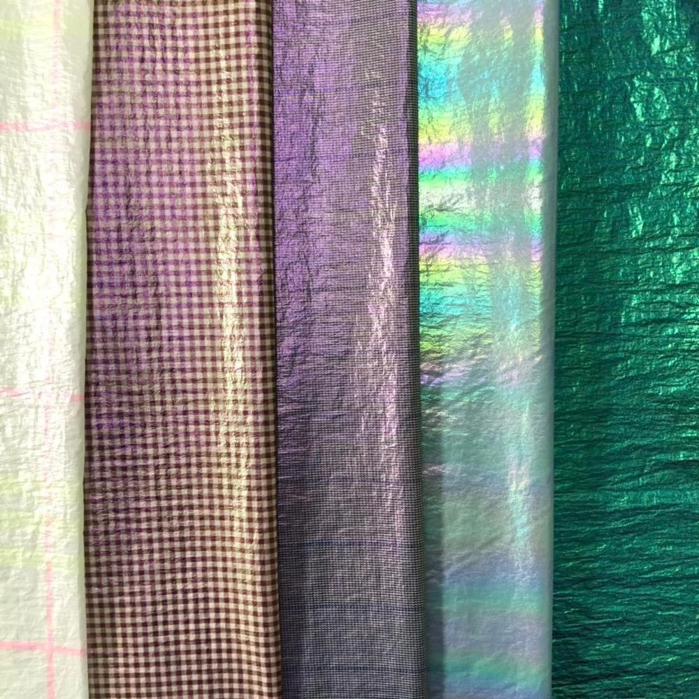 factory selling 86 colors  bronze  fabric 380T nylon crepe taffeta for fashion Down Jackets