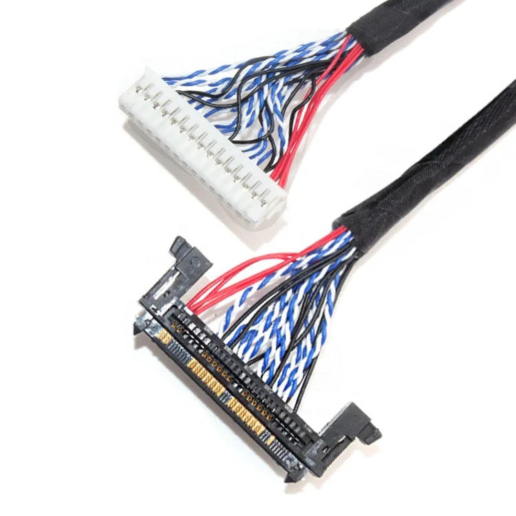 High Quality Certified JAE FI-R Series FI-RE51CL LVDS Cable for LCD LED monitor TV Display Sets cable