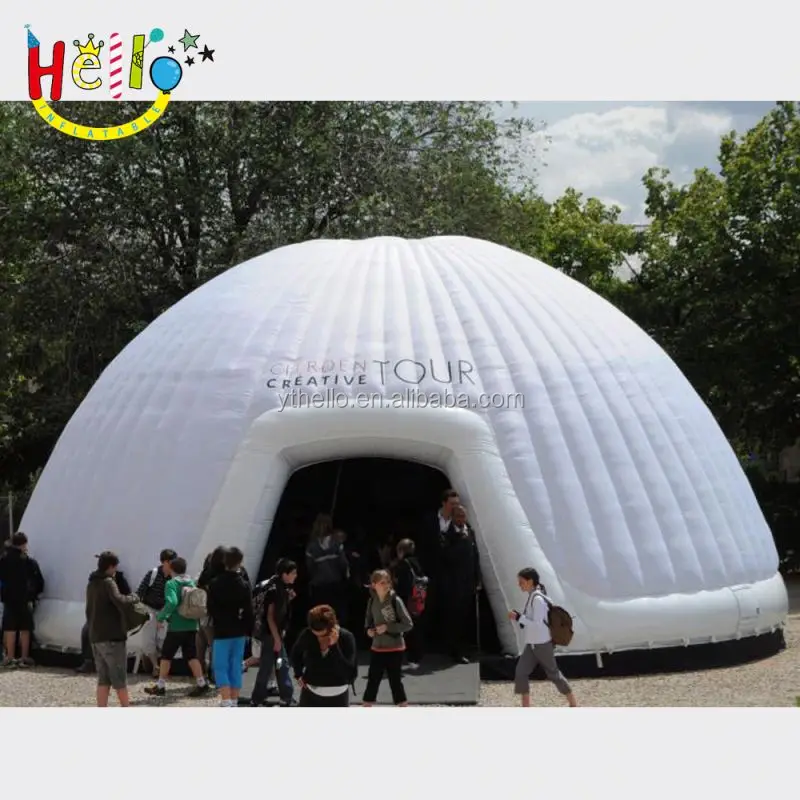 Наружная пузырчатая палатка купол дом реклама Igloo надувная