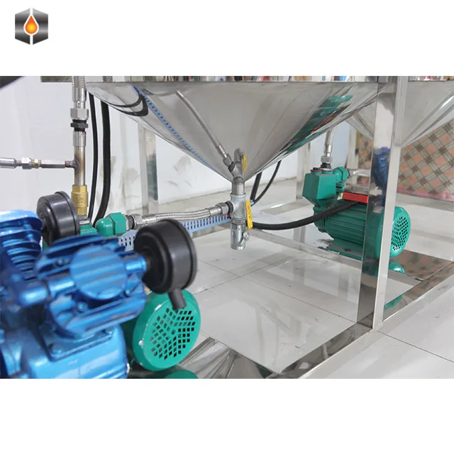 Оборудование для очистки съедобного подсолнечного масла из нержавеющей стали/машина сырой нефти