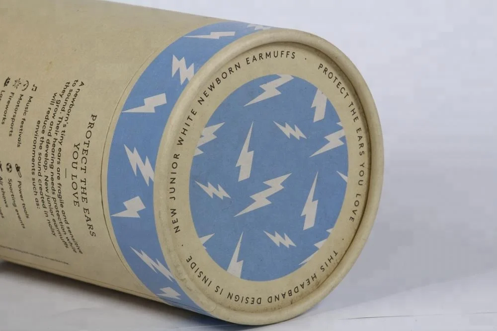 custom luxury 300 gsm ivory carton food vitamin supplements candy box seed kraft paper tube with dividers