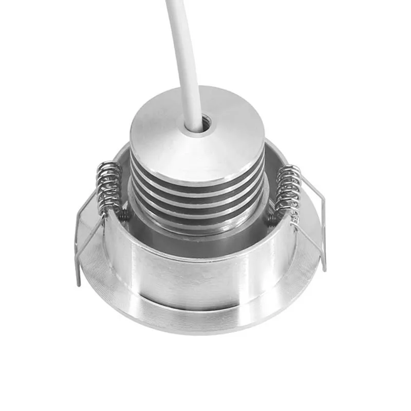 Recessed Mini downlight 3w DC12V cut size 45mm 50mm mini spot light under cabinet led lighting