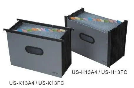 
US-K13FC PP Hanging expanding file case 