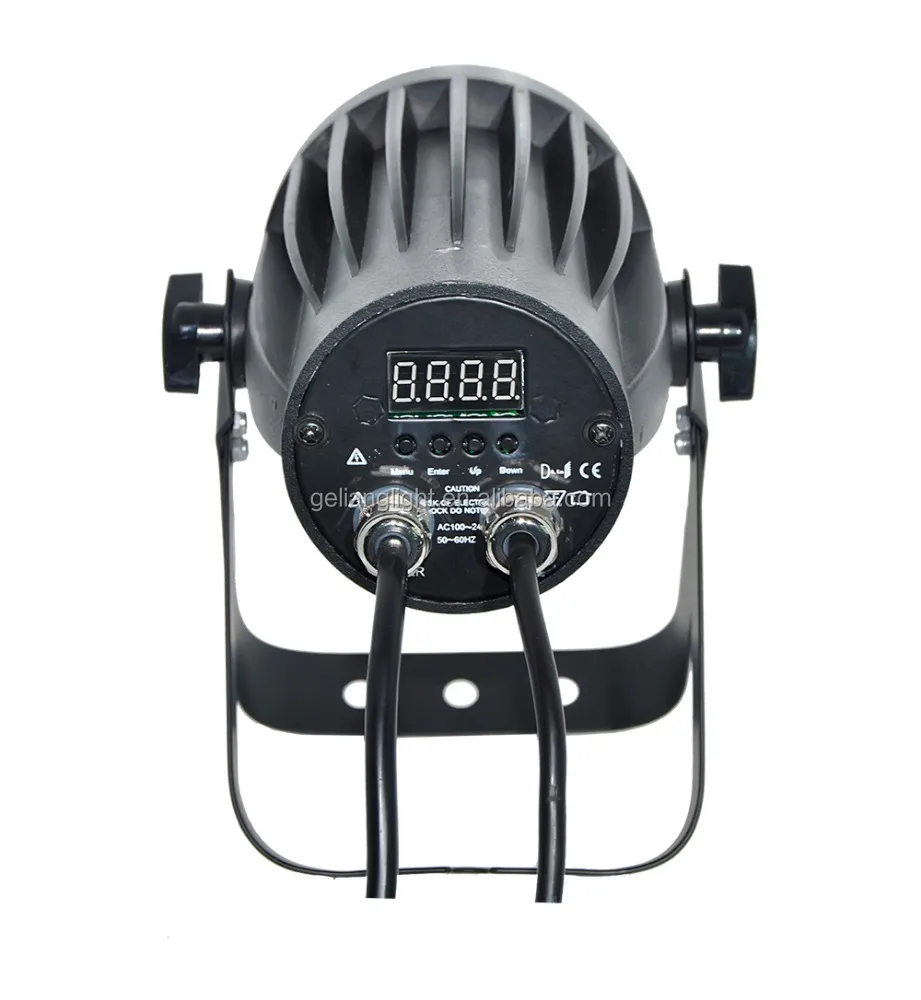 high power die cast aluminum mini10w rgbw 4in 1 Par16 led sharpy narrow beam 8 degree spot stage light led par light